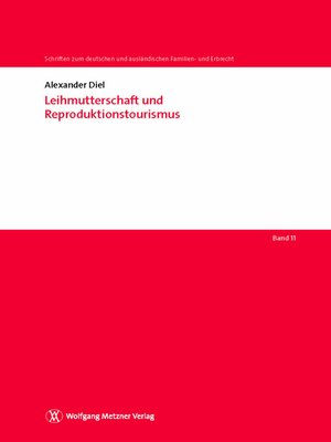 cover image of Leihmutterschaft und Reproduktionstourismus